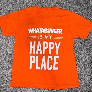 Whataburger is my happy place T-Shirt Size S
